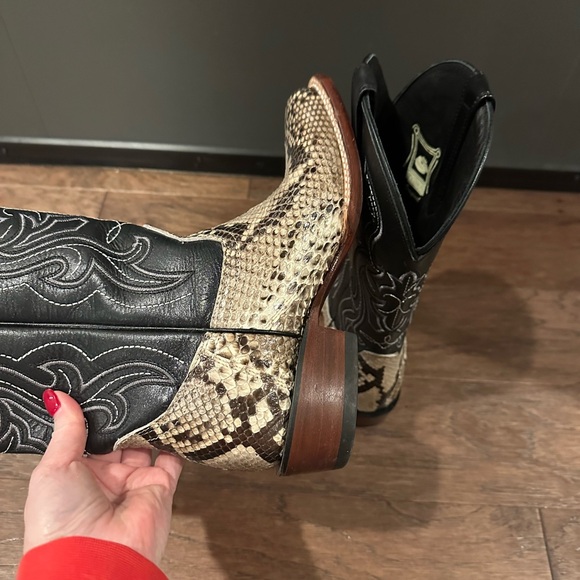 Python Snake Cowboy Boots - Picture 3 of 8